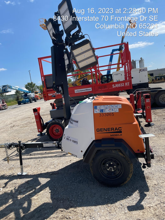 2023 Generac MLT2 Diesel, Flex Switch 120V Input, Powerzone Controller, (4) 320W LED Lights, 4kW Generator, 39.9 Gal Fuel Tank, 2" Ball, T3