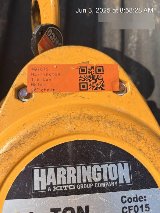 2024 HARRINGTON CF015-20