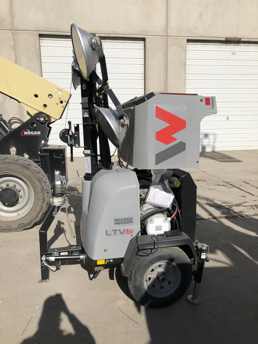 2019 Wacker Neuson LTV6L-MH Mobile Light Tower w/Fuel Level Sensor Installed