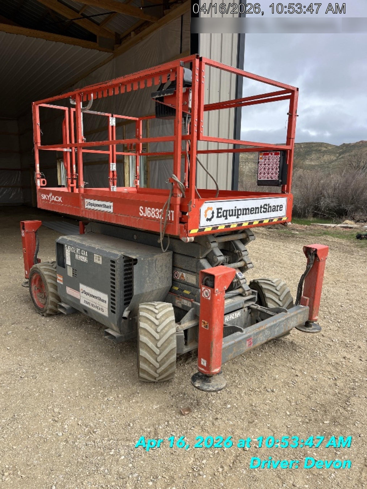 2022 SKYJACK SJ6832 RT