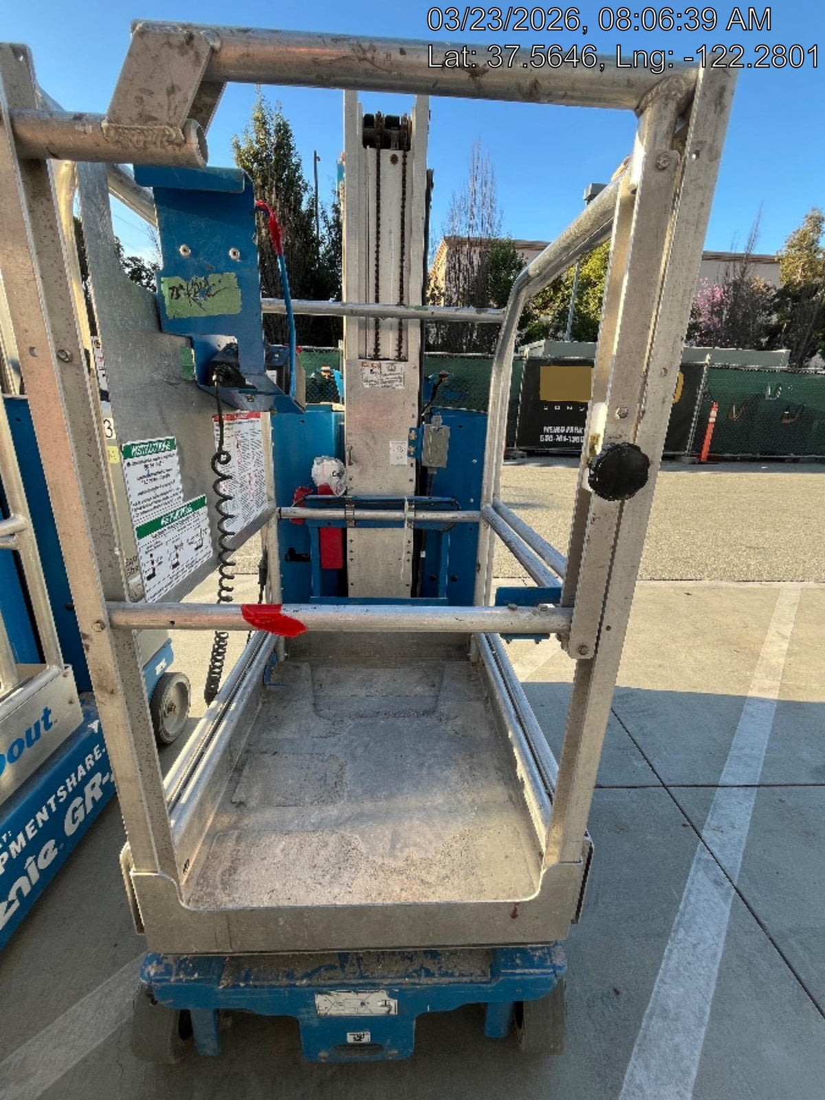 2019 GENIE GR-20