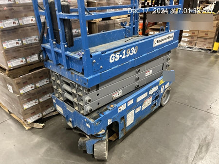 2019 Genie GS-1930 Fixed Rails with Chain Entry