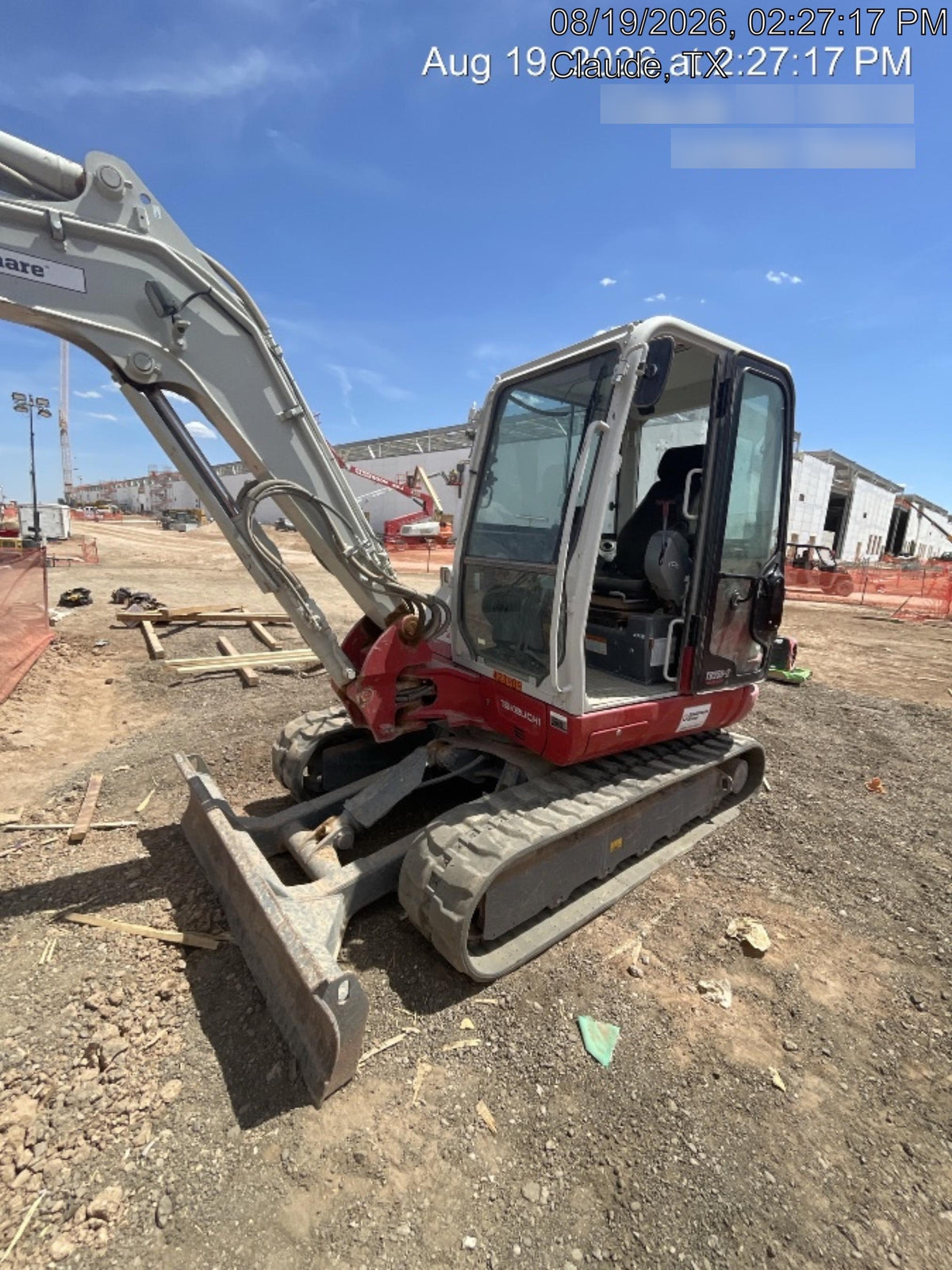 2024 TAKEUCHI TB250-2CR