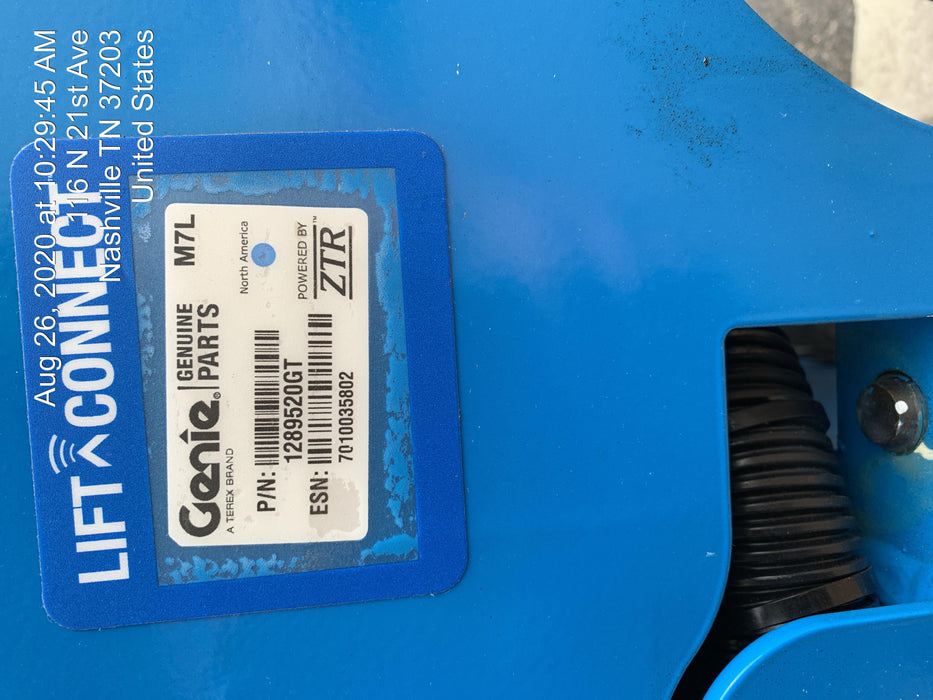 2020 Genie GS-1930 Solid Non Marking Tires, Beacon, Folding rails with half height swing gate