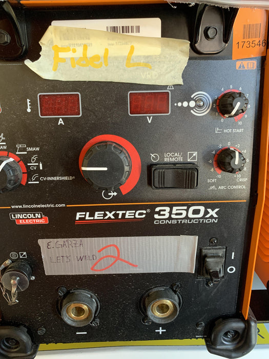 2021 LINCOLN ELECTRIC FLEXTEC 350X