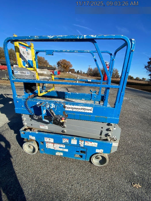 2019 Genie GS-1930 Fixed Rails with Chain Entry