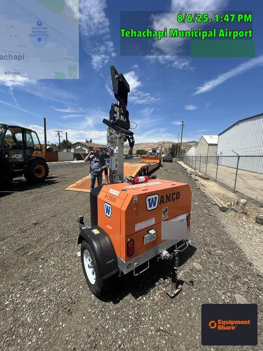 2024 Wanco WLTT-4MM4K Diesel, Deep Sea Controller, Shore Power Plug, Auto Start, (4) 350W LED Floodlights, 4kW Generator, 60 Gal Fuel Tank, 2" Ball, T3