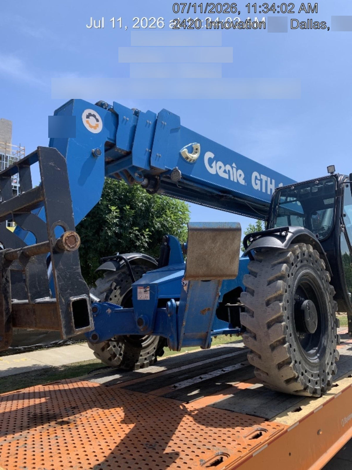 2018 GENIE GTH-1056