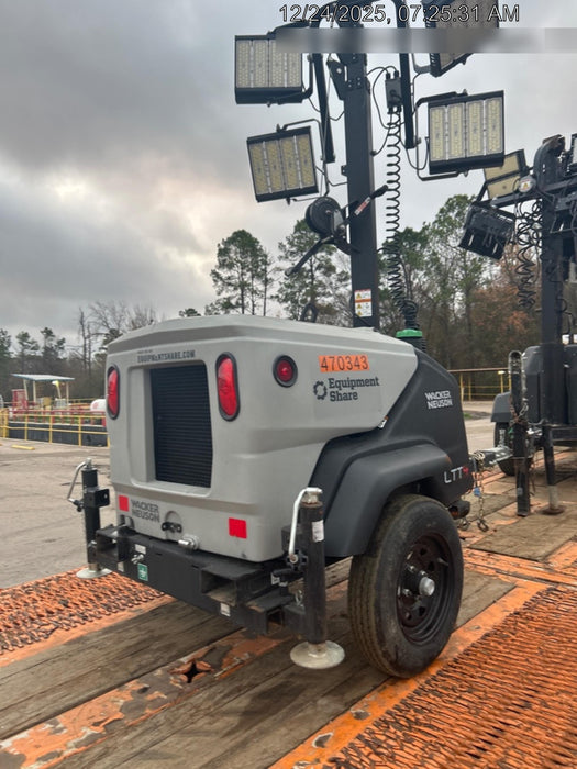 2024 Wacker Neuson LTT4 Diesel, Kohler KDW702, Deep Sea Controller, Auto Start, LED 320W, Bypass Outlet, T3