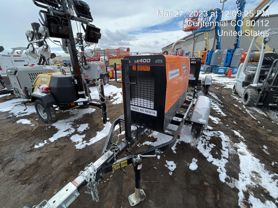 2022 Lincoln Electric LE400 Kubota V1505, Trlr, Cable Rack, Light Kit, ES Decals, T3