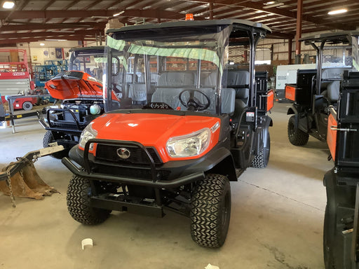2021 Kubota RTV-X1140W-H Plastic Canopy, Windshield Acrylic Clear, LED Strobe Light, Wire Harness Kit, Back up Alarm