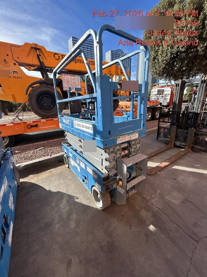 2019 Genie GS-1930 Half Height Swing Gate, 800W Inverter