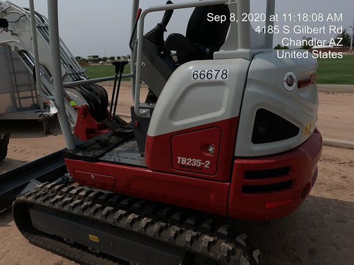 2020 TAKEUCHI TB235-2R