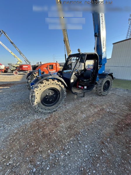 2019 Genie GTH-636 Canopy, Solid RT Tires, LED Work Lights, Beacon 60" QA Carriage, 48" Forks