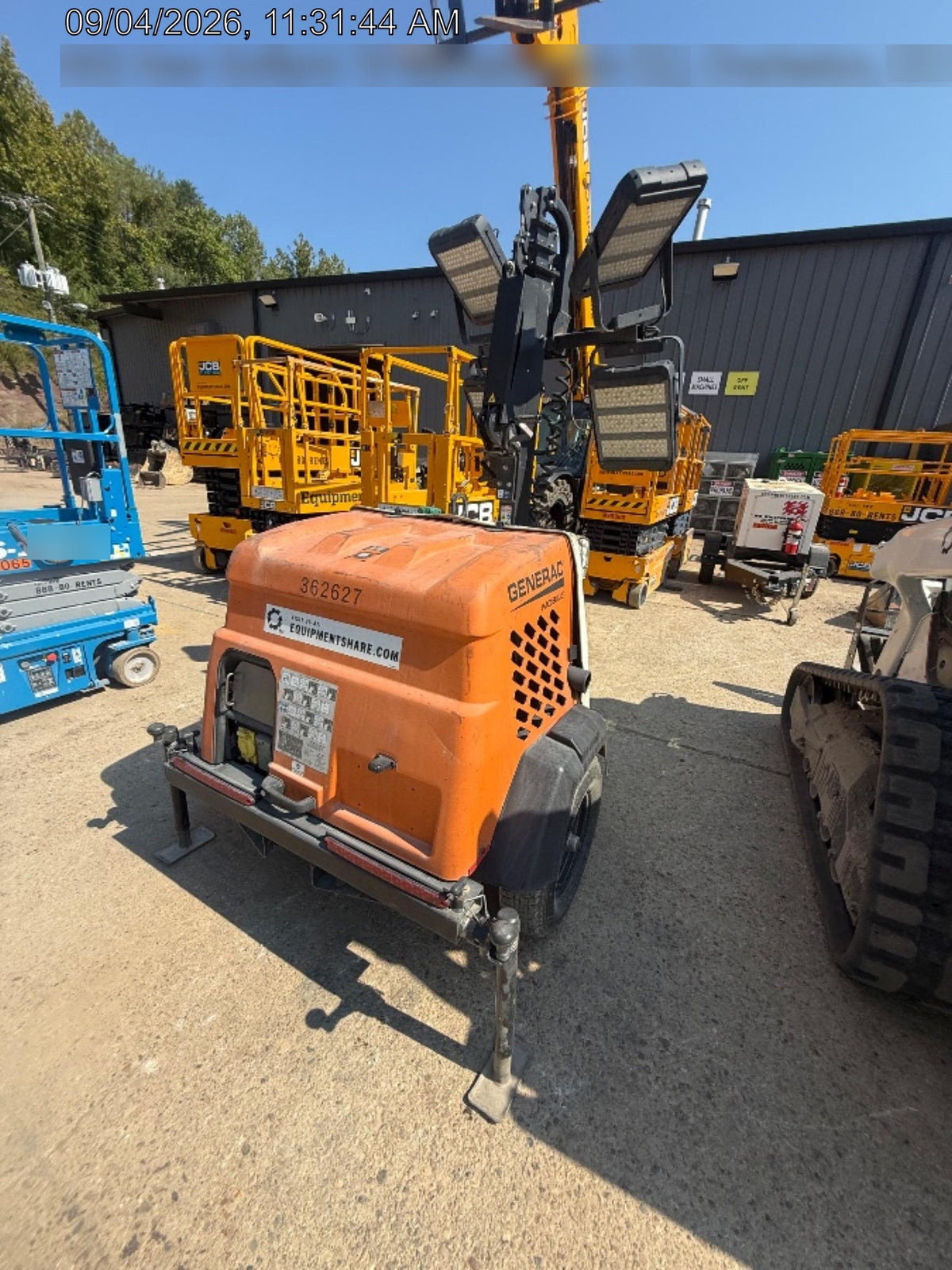 2023 Generac MLT2 Diesel, Flex Switch 120V Input, Powerzone Controller, 
(4) 320W LED Lights, 4kW Generator, 39.9 Gal Fuel Tank, 2" Ball, T3