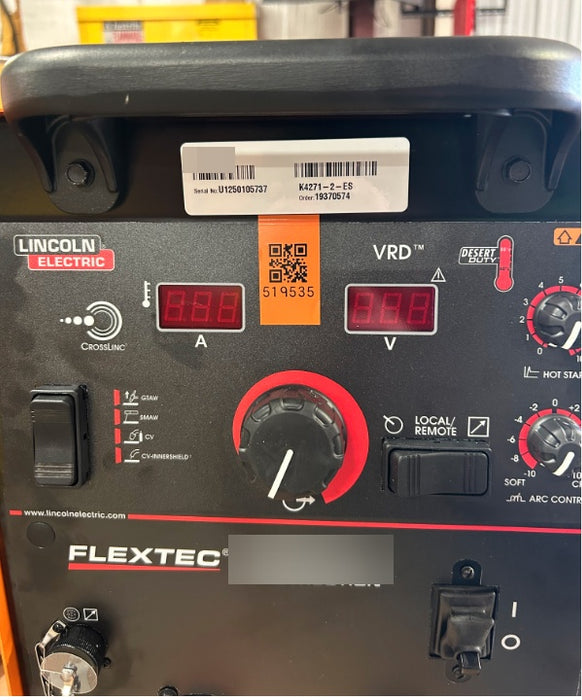 2025 LINCOLN ELECTRIC FLEXTEC 350X