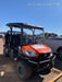 2022 Kubota RTV-X1140W-H Plastic Canopy, Windshield Acrylic Clear, LED Strobe Light, Wire Harness Kit, Back up Alarm