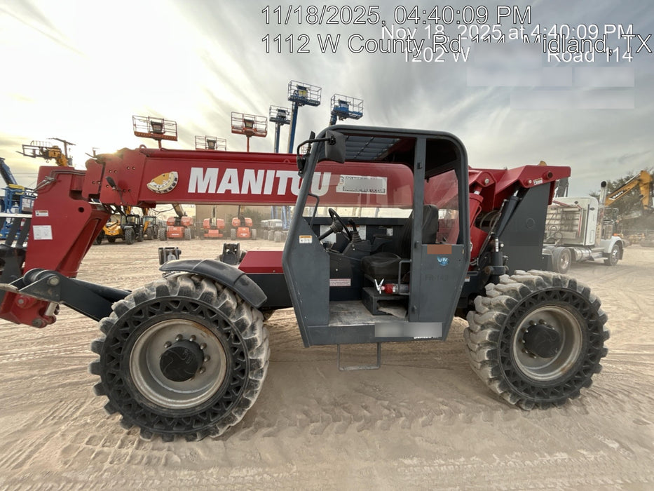 2018 Manitou MTA10055 Manitou MTA10055 - Canopy, Worklights, Beacon, 66" Carriage, 60" Forks, Solid Tires, Aux Hydraulics