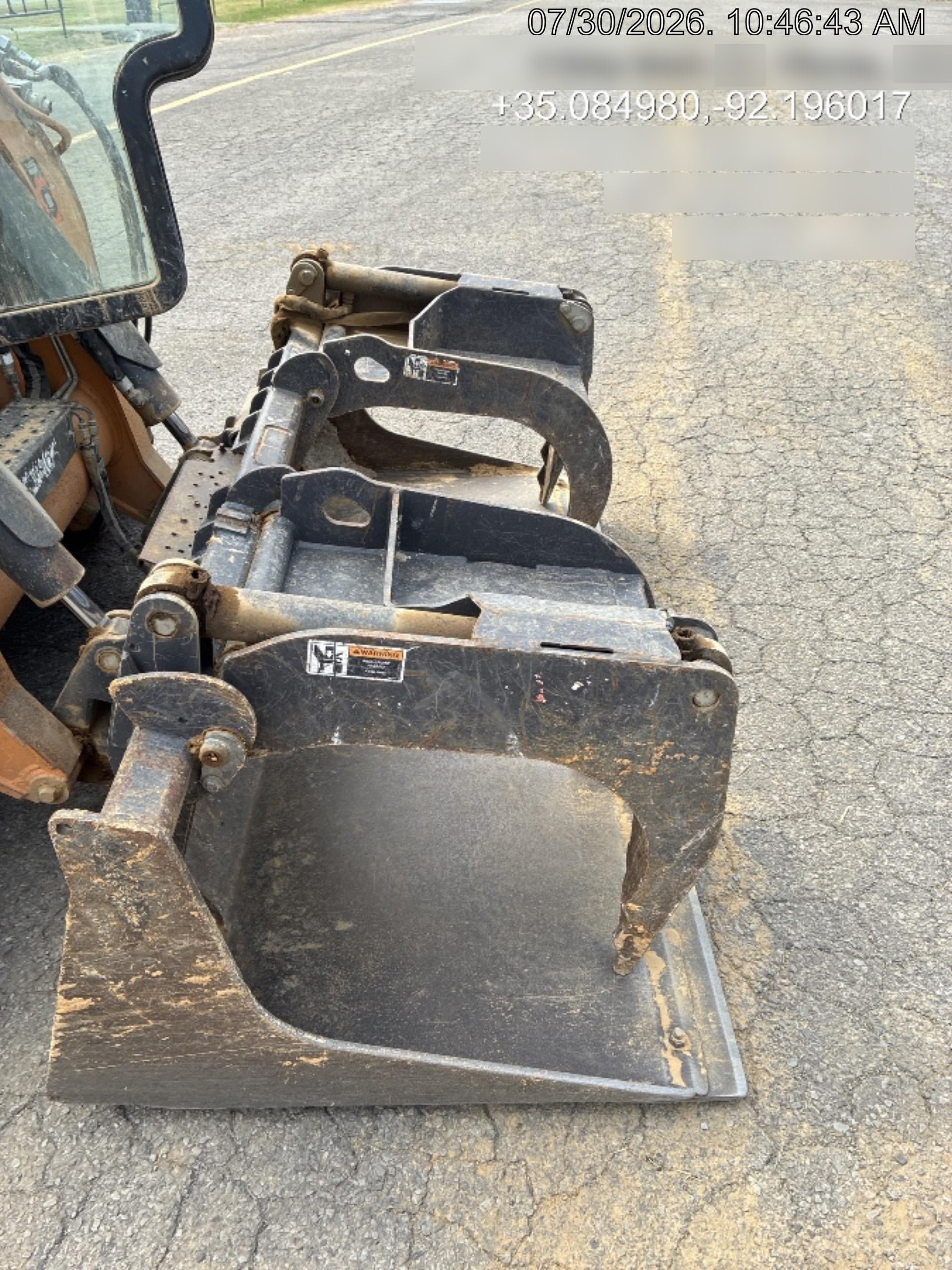 2018 PALADIN 76" Scrap Grapple Bucket - Paladin