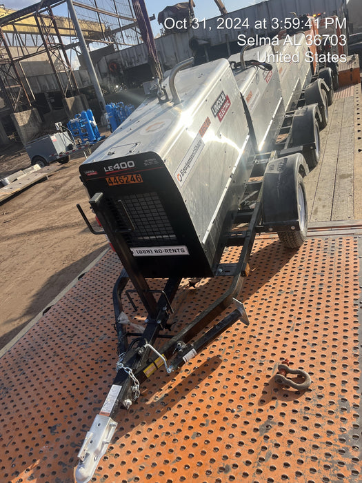 2024 Lincoln Electric LE400 Kubota V1505, Trlr, Cable Rack, Light Kit, ES Decals, T3