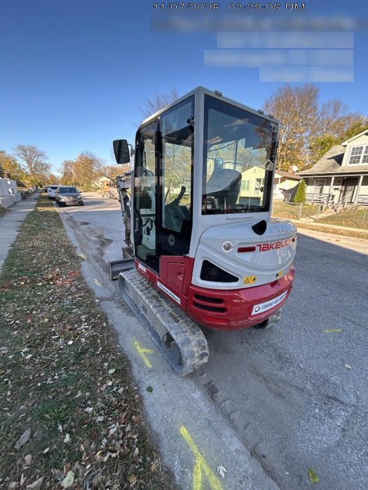 2020 TAKEUCHI TB235-2CR