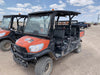2019 Kubota RTV-X1140W-H 4wd Utility Cart, LED Strobe, Windshield Tempered Glass, Pastic Canopy, Wire Harness Kit, Backup Alarm