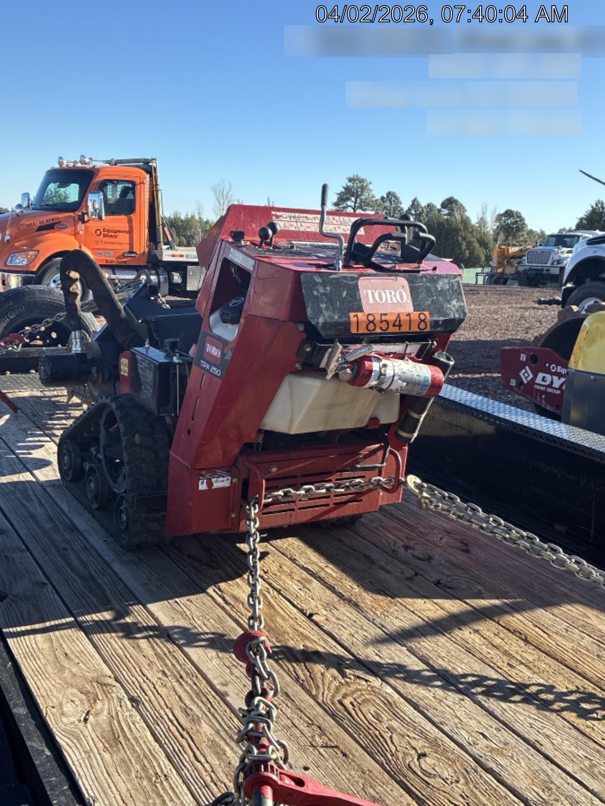 2021 TORO TRX-250