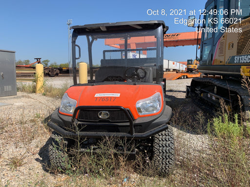 2022 Kubota RTV-X1140W-H Plastic Canopy, Windshield Acrylic Clear, LED Strobe Light, Wire Harness Kit, Back up Alarm