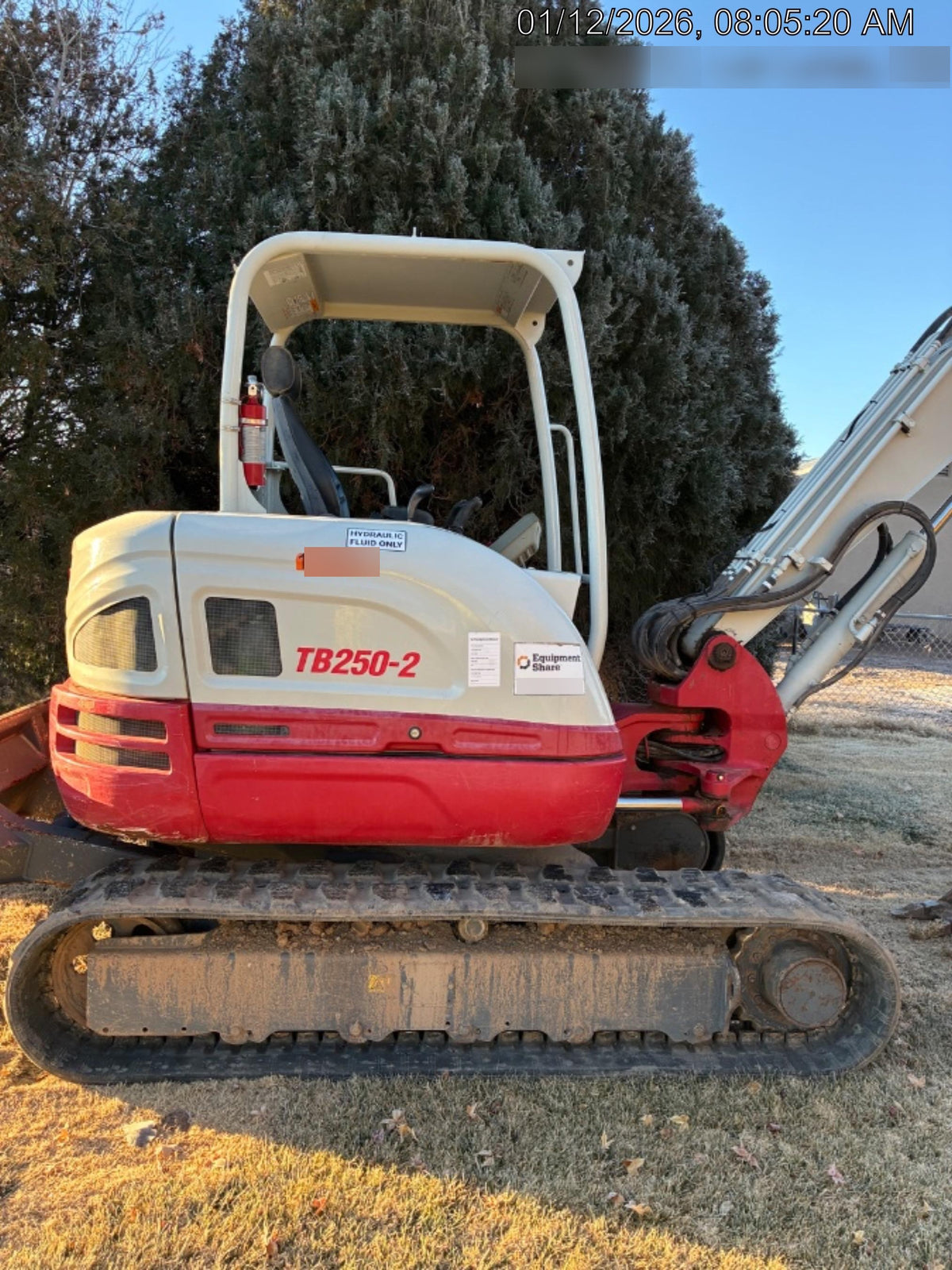 2021 TAKEUCHI TB250-2