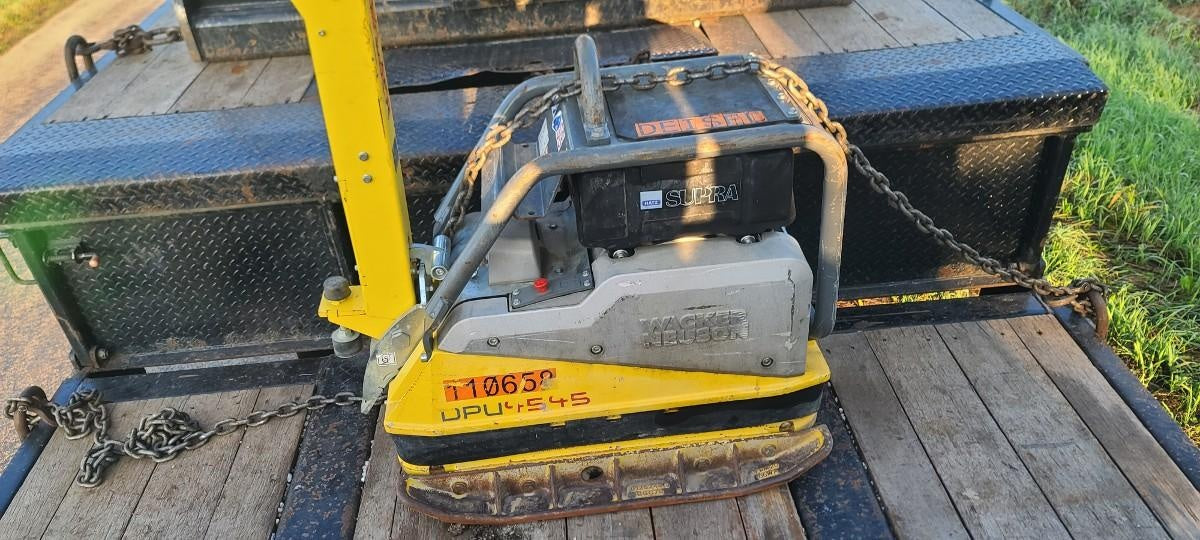2020 Wacker Neuson DPU4545HEH Walk Behind Reversible Plate Compactor, Diesel