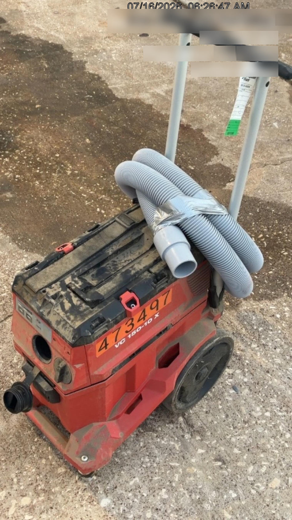 2024 HILTI VC 150-10 X