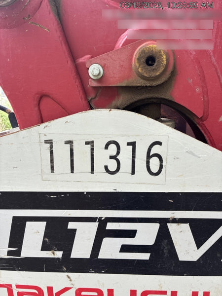 2020 TAKEUCHI TL12V2-CR