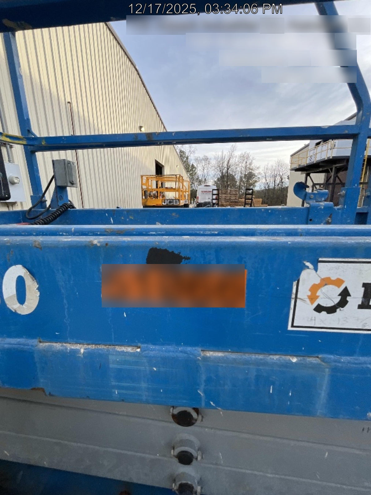 2019 Genie GS-1930 Fixed Rails with Chain Entry