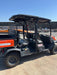 2021 Kubota RTV-X1140W-H Plastic Canopy, Windshield Acrylic Clear, LED Strobe Light, Wire Harness Kit, Back up Alarm