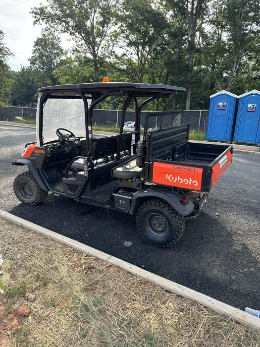 2022 Kubota RTV-X1140W-H Plastic Canopy, Windshield Acrylic Clear, LED Strobe Light, Wire Harness Kit, Back up Alarm
