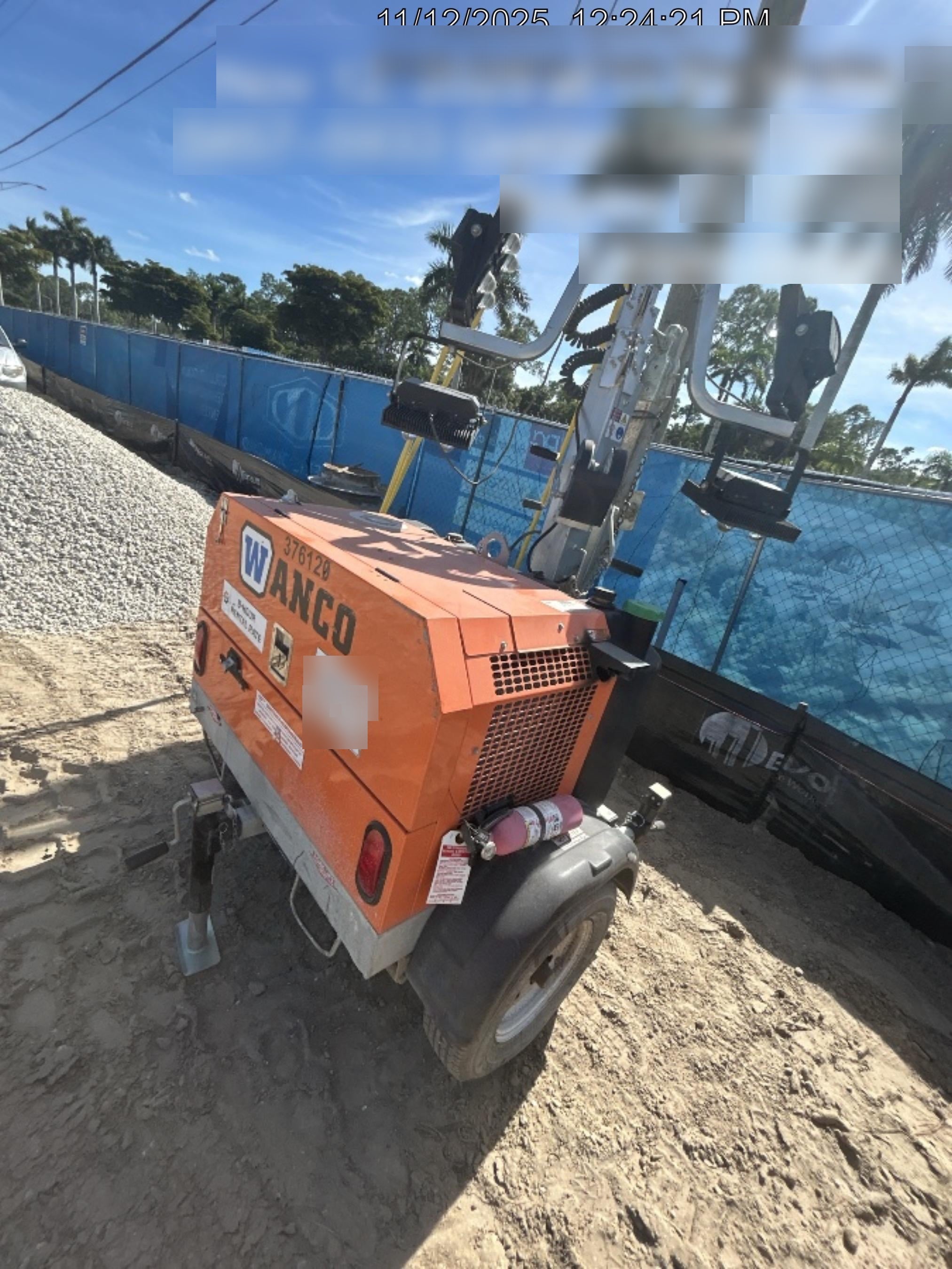 2023 Wanco WLTT-4MM4K Diesel, Deep Sea Controller, Shore Power Plug, Auto Start, (4) 350W LED Floodlights, 4kW Generator, 60 Gal Fuel Tank, 2" Ball, T3