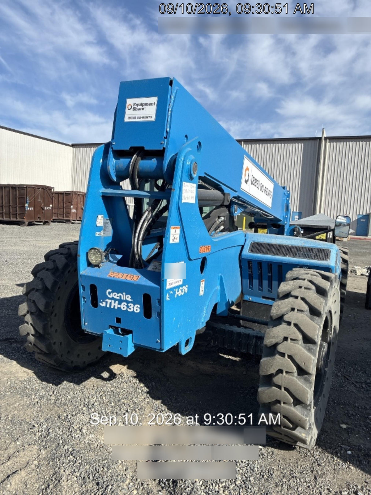 2022 GENIE GTH-636
