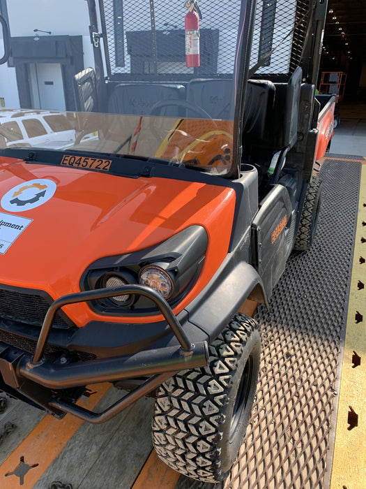 2019 Kubota RTV-XG850WL-H 4wd Utility Cart, Gas, 2 Seat, LED Strobe, Windshield Tempered Glass, Plastic Canopy, Wire Harness Kit, Backup Alarm