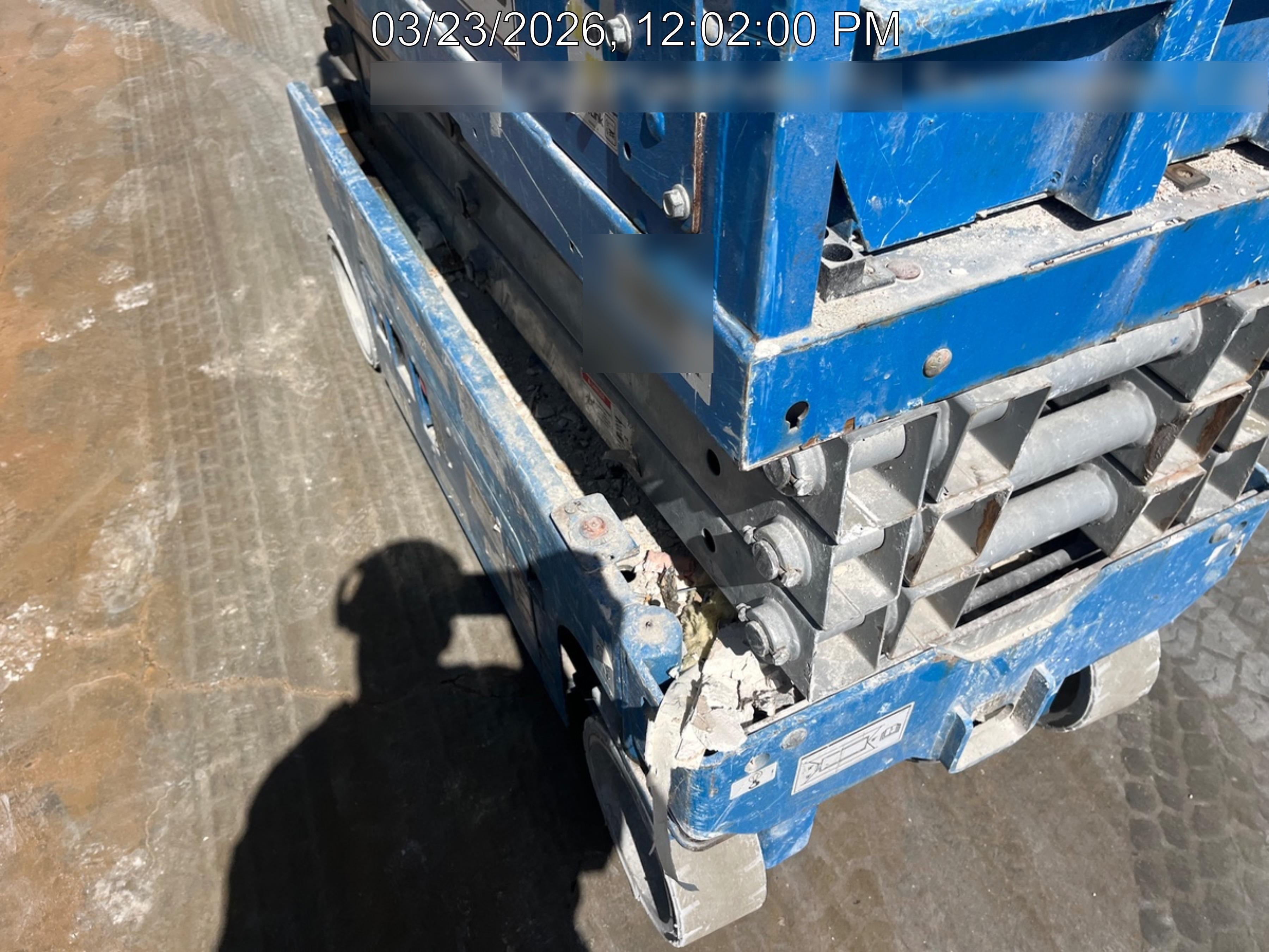 2019 Genie GS-1930 Half Height Swing Gate, 800W Inverter