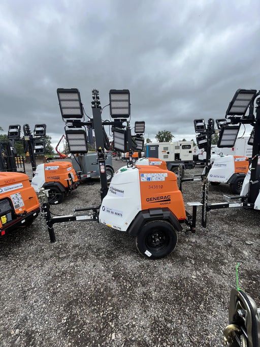 2023 Generac MLT2 Diesel, Flex Switch 120V Input, Powerzone Controller, (4) 320W LED Lights, 4kW Generator, 39.9 Gal Fuel Tank, 2" Ball, T3