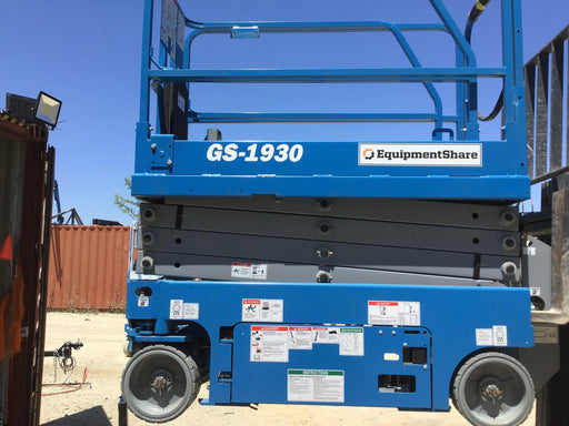 2020 Genie GS-1930 Fixed rails with chain entry gate - Pre A92.20