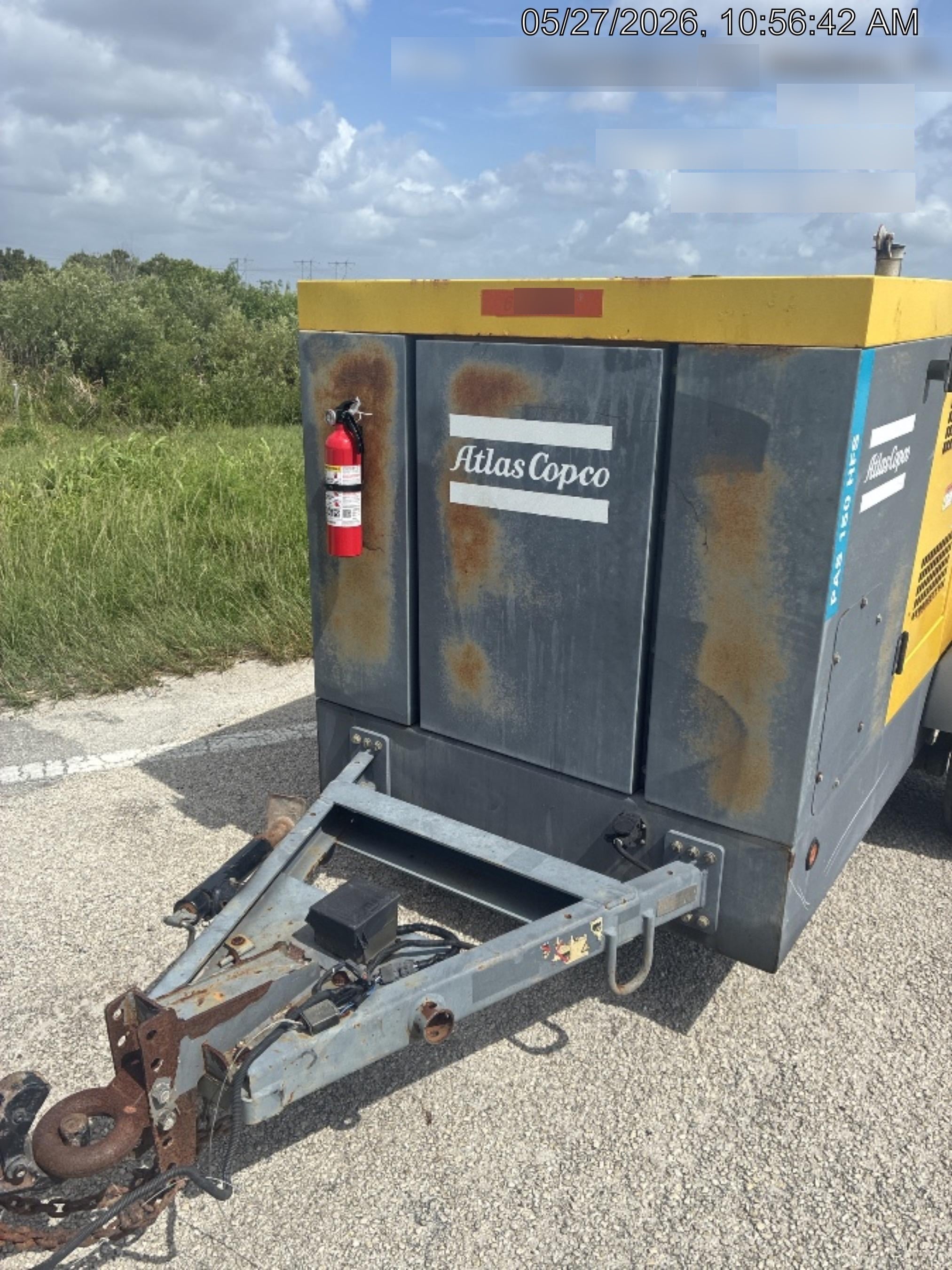 2020 ATLAS COPCO PAS 150 HF CS Enclosed