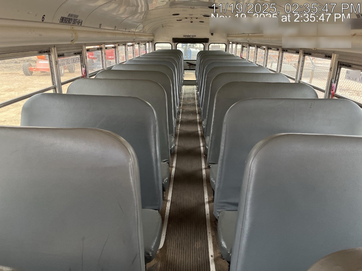 2012 BLUE BIRD 72 Passenger Bus