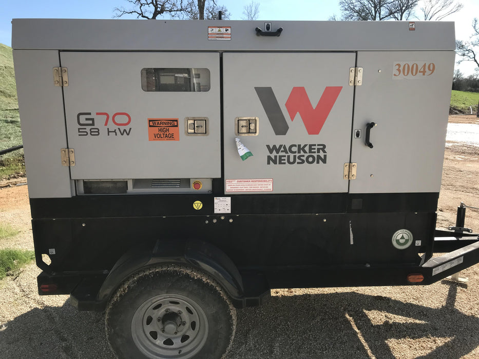 2019 WACKER NEUSON G70