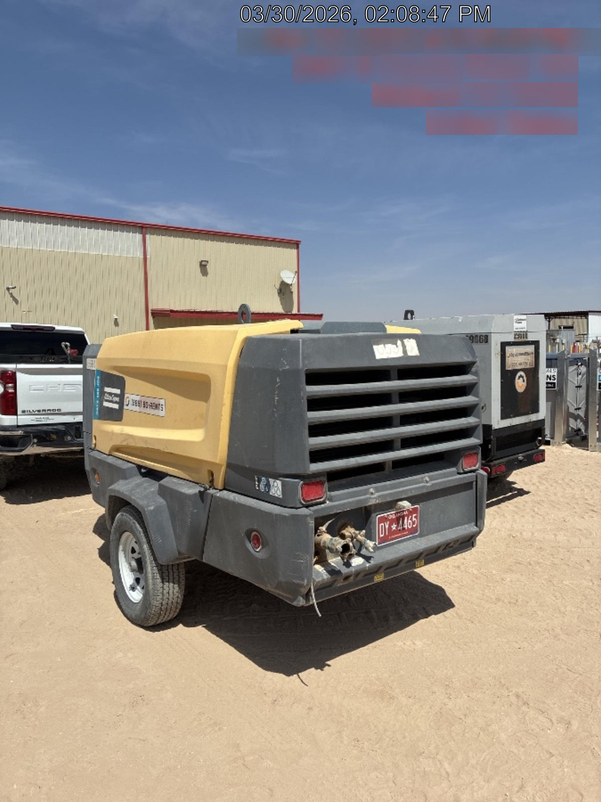 2020 ATLAS COPCO XATS 400 PFF