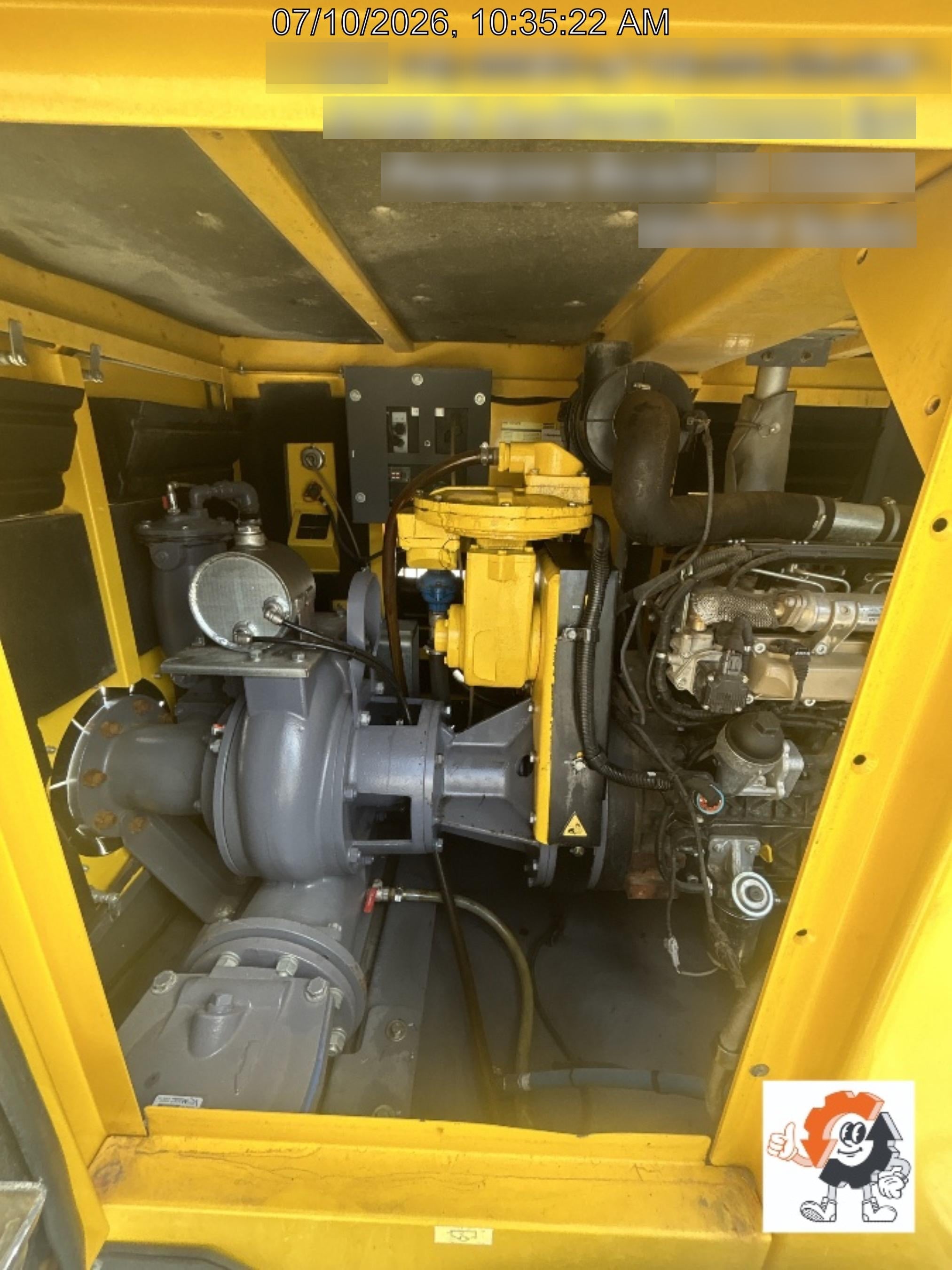 2020 ATLAS COPCO PAS 150 HF CS Enclosed