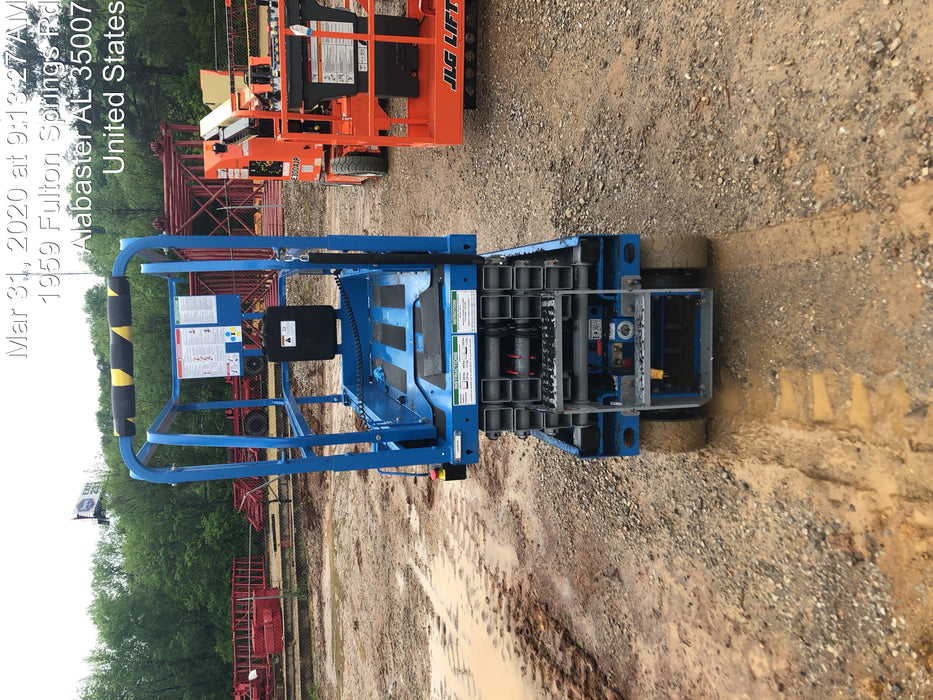 2019 Genie GS-1930 Fixed Rails with Chain Entry