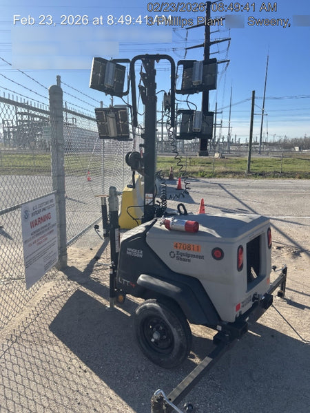 2024 Wacker Neuson LTT4 Diesel, Kohler KDW702, Deep Sea Controller, Auto Start, LED 320W, Bypass Outlet, T3