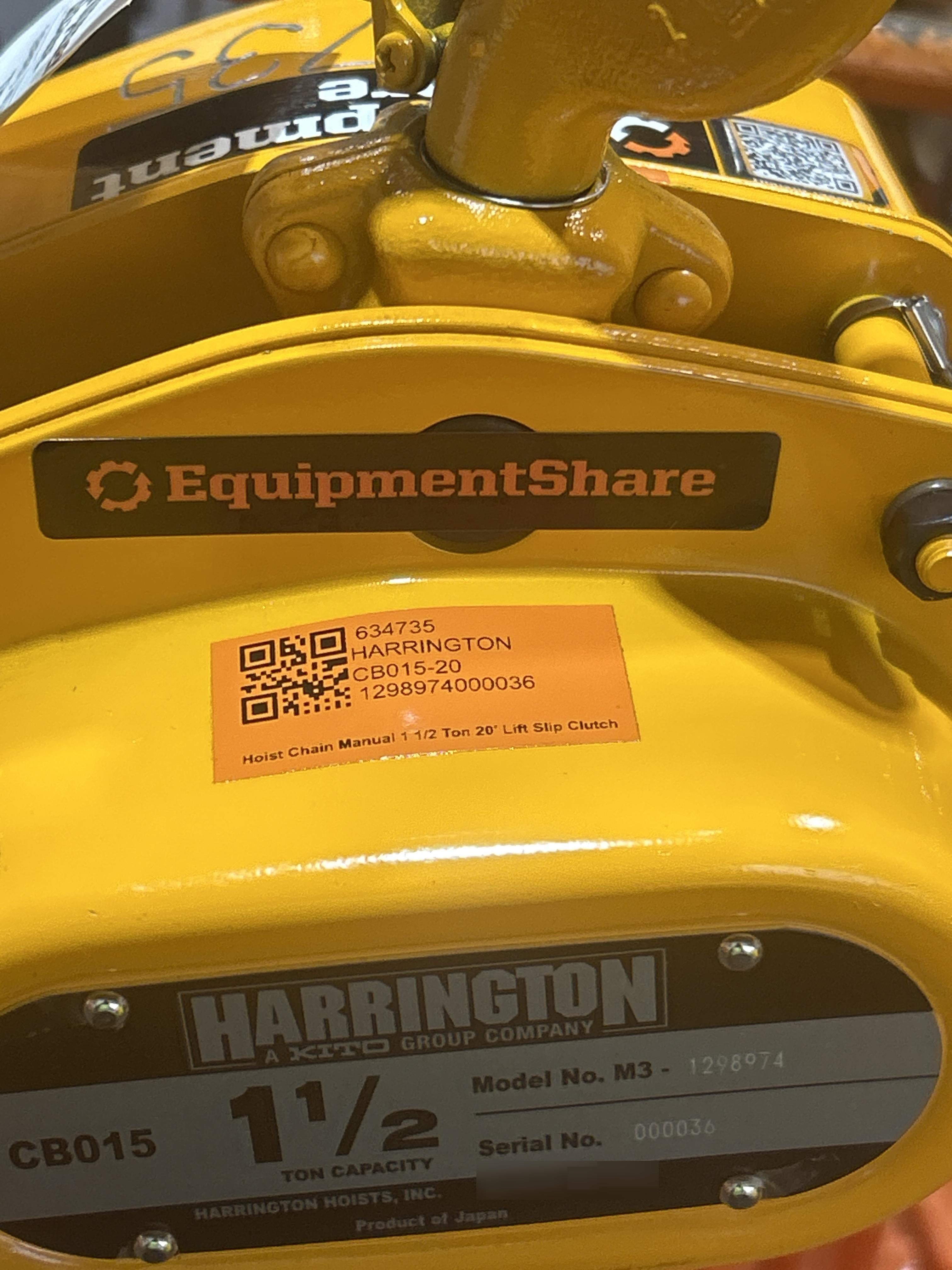 2026 HARRINGTON CB015-20