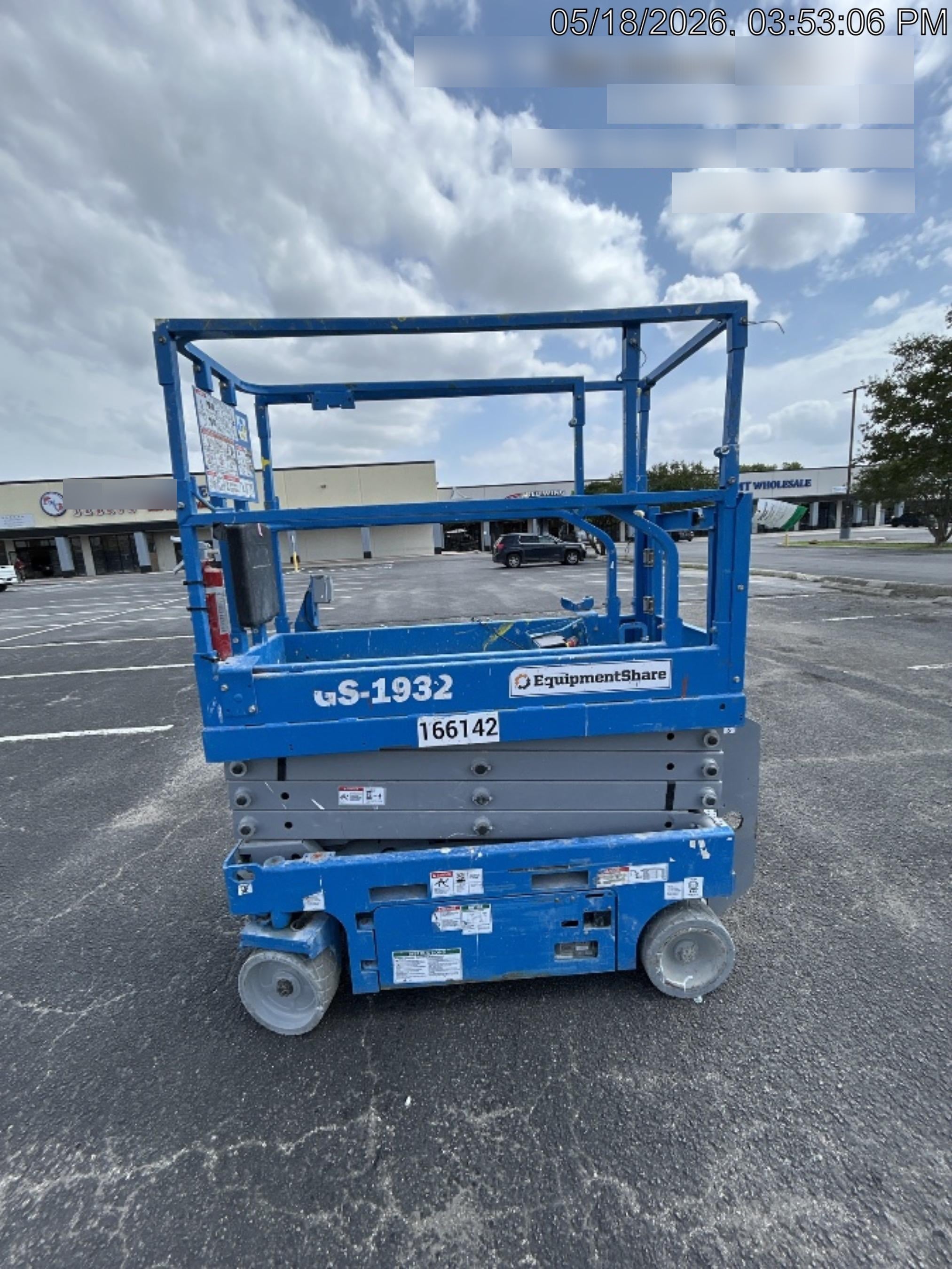 2021 Genie GS-1932 Electric Drive, Sld NM Tires, DBcns, EST